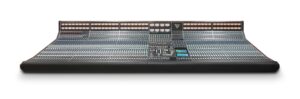 api axs legacy recording console on white background facing sideways